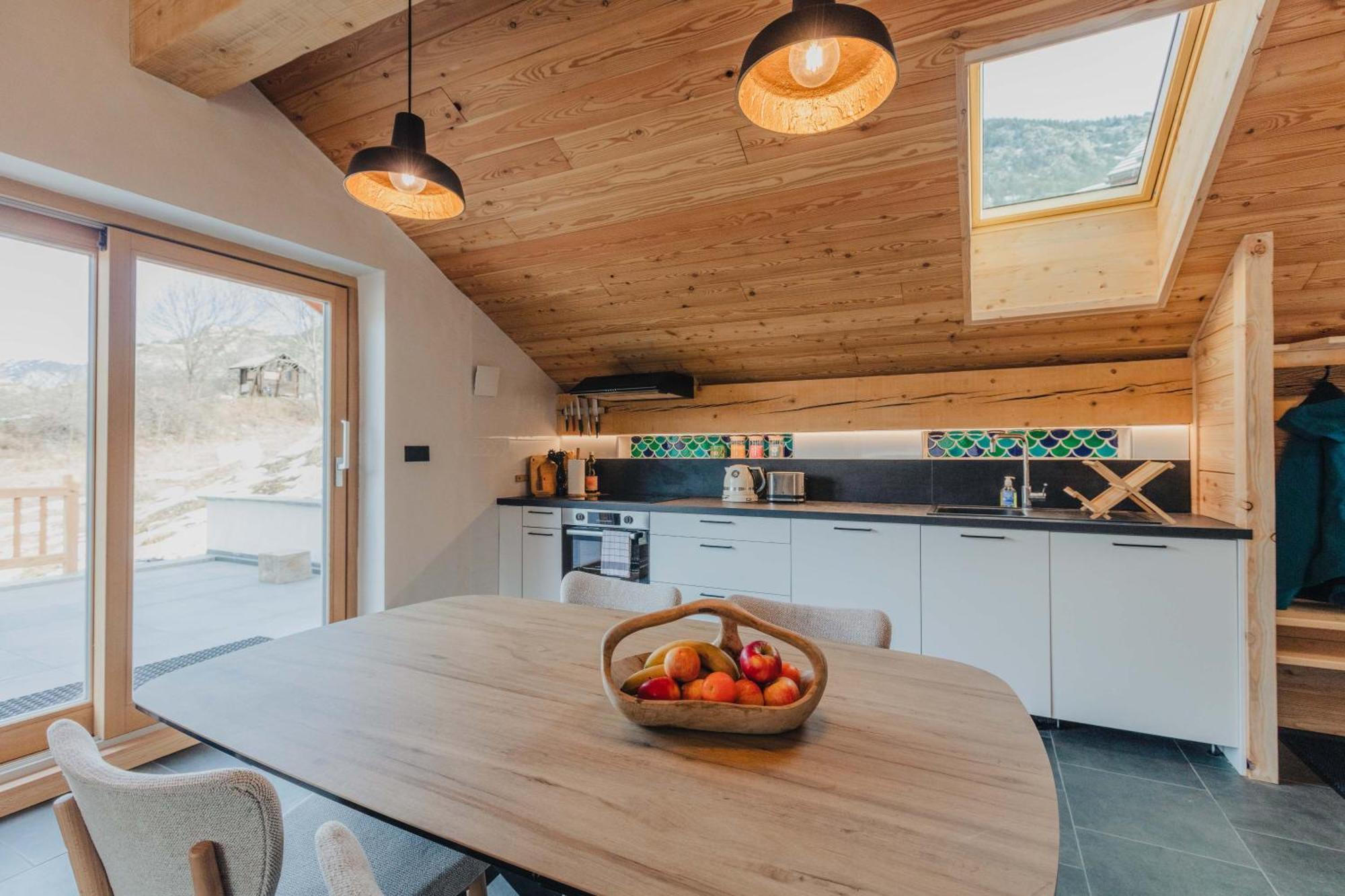 Mountain Escape Briancon Views Apartment Villar-Saint-Pancrace Bagian luar foto