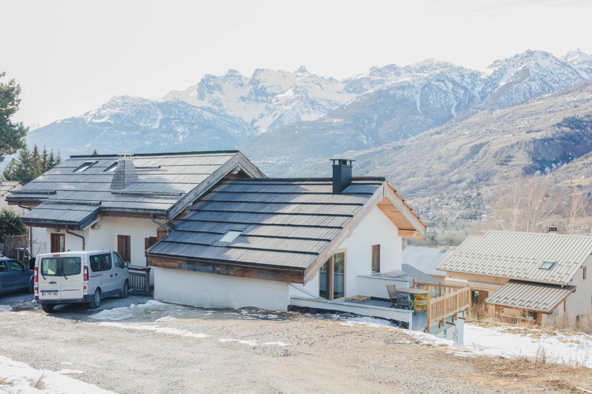 Mountain Escape Briancon Views Apartment Villar-Saint-Pancrace Bagian luar foto