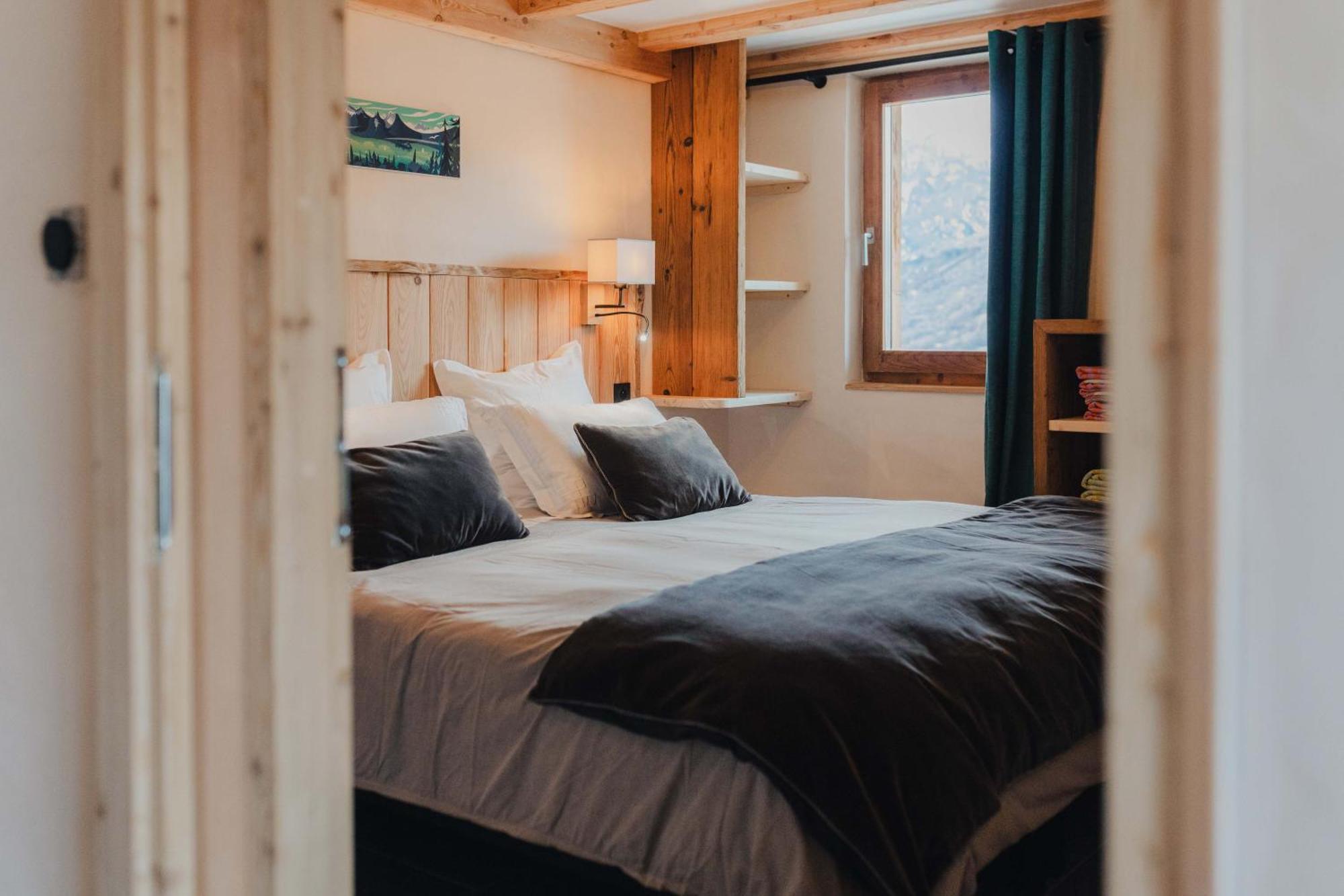 Mountain Escape Briancon Views Apartment Villar-Saint-Pancrace Bagian luar foto
